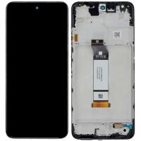 TOUCH SCREEN DISPLAY ORIGINALE PER XIAOMI POCO M3 PRO 5G CON FRAME NERO