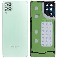 COPRIBATTERIA BACK COVER PER SAMSUNG GALAXY A225 A22 4G CON VETRO FOTOCAMERA VERDE