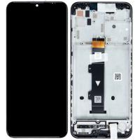 TOUCH SCREEN DISPLAY PER MOTOROLA MOTO G10 XT2127 CON FRAME NERO