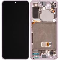 TOUCH SCREEN DISPLAY PER SAMSUNG GALAXY S21 5G 2021 G991 ROSA