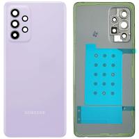 COPRIBATTERIA BACK COVER PER SAMSUNG GALAXY A528 A52S CON VETRO FOTOCAMERA VIOLA