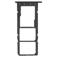 CARRELLO SIM TRAY PER SAMSUNG GALAXY A037G A03S NERO