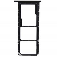 CARRELLO SIM TRAY PER SAMSUNG A11 A115 NERO