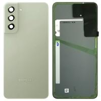 COPRIBATTERIA BACK COVER ORIGINAL PER SAMSUNG GALAXY G990 S21 FECON VETRO FOTOCAMERA VERDE