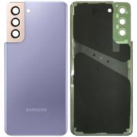 COPRIBATTERIA BACK COVER PER SAMSUNG GALAXY G996 S21 PLUS CON VETRO FOTOCAMERA VIOLA