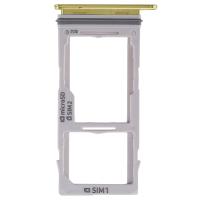 CARRELLO SIM TRAY PER SAMSUNG GALAXY G970 S10E GIALLO