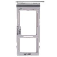 CARRELLO SIM TRAY PER SAMSUNG GALAXY G970 S10E BIANCO