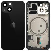 SCOCCA COPRIBATTERIA BACK COVER PER APPLE IPHONE 13 MINI NERO