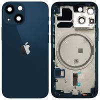 SCOCCA COPRIBATTERIA BACK COVER PER APPLE IPHONE 13 MINI BLU