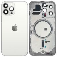 SCOCCA COPRIBATTERIA BACK COVER PER APPLE IPHONE 13 PRO BIANCO