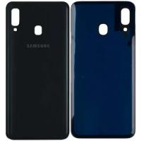 COPRIBATTERIA BACK COVER PER SAMSUNG GALAXY A205 A20 NERO