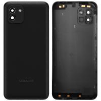 COPRIBATTERIA BACK COVER PER SAMSUNG GALAXY A03 A035G NERO