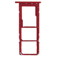 CARRELLO SIM TRAY PER SAMSUNG GALAXY A03 A035 ROSSO