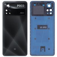 COPRIBATTERIA BACK COVER PER XIAOMI POCO X4 PRO 5G NERO