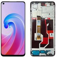 TOUCH SCREEN DISPLAY PER OPPO A96 CPH2333 CON FRAME NERO