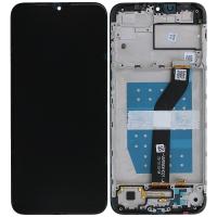 TOUCH SCREEN DISPLAY ORIGINALE PER MOTOROLA MOTO G8 POWER LITE XT2055 CON FRAME NERO