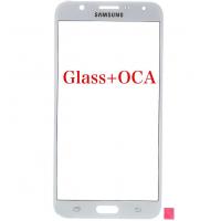 VETRO GLASS + OCA PER SAMSUNG GALAXY J700 J7 2017 BIANCO