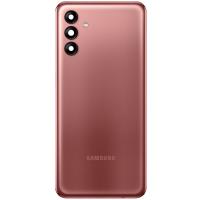 COPRIBATTERIA BACK COVER PER SAMSUNG GALAXY A04S A047 BRWON