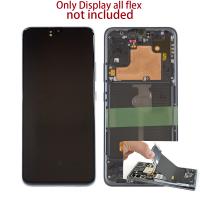 TOUCH SCREEN DISPLAY PER SAMSUNG GALAXY A908 A90 5G CON FRAME SMONTATO DAL TELEFONO GRADO B NERO