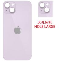 COPRIBATTERIA BACK COVER PER APPLE IPHONE 14 PLUS LARGE HOLE VIOLA