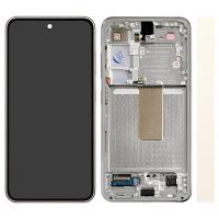 TOUCH SCREEN DISPLAY ORIGINALE PER SAMSUNG GALAXY S911 S23 CREAM