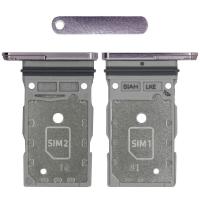 CARRELLO SIM TRAY PER SAMSUNG GALAXY S911 S23 S916 S23 PLUS LAVENDER VIOLA