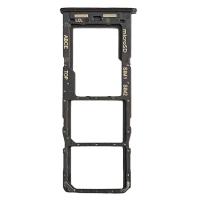 CARRELLO SIM TRAY PER SAMSUNG GALAXY A235 A23 4G NERO