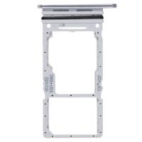 CARRELLO SIM TRAY PER SAMSUNG GALAXY A346 A34 5G SILVER