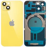 SCOCCA COPRIBATTERIA BACK COVER CON FRAME PER APPLE IPHONE 14 GIALLO