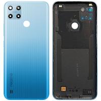 COPRIBATTERIA BACK COVER ORIGINALE SERVICE PACK PER REALME C25Y RMX3269 BLU