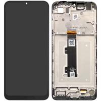 TOUCH SCREEN DISPLAY PER MOTOROLA MOTO E22 XT2239-7 E22I XT2239-18 CON FRAME NERO