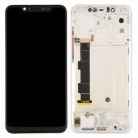 TOUCH SCREEN DISPLAY ORIGINALE SERVICE PACK PER XIAOMI MI 8 CON FRAME SILVER 560310002033