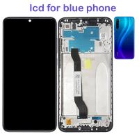 TOUCH SCREEN DISPLAY PER XIAOMI REDMI NOTE 8 BLU CON FRAME