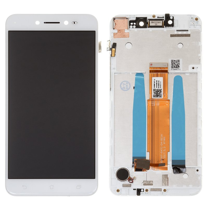 TOUCH SCREEN DISPLAY PER ASUS ZB501KL CON FRAME BIANCO A007