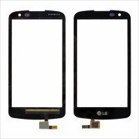 TOUCH SCREEN NERO PER LG K4 K120E VETRO DIGITIZER BLACK RICAMBIO GLASS NO LCD