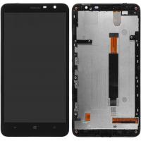 TOUCH SCREEN + DISPLAY LCD VETRO SCHERMO PER NOKIA LUMIA 1320 N1320 RICAMBIO