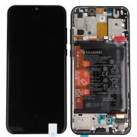 TOUCH SCREEN DISPLAY ORIGINALE PER HUAWEI P SMART S Y8P AQX-LX1 CON FRAME NERO