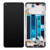 TOUCH SCREEN DISPLAY ORIGINALE PER REALME 8 PRO RMX3081 CON FRAME NERO