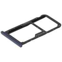 CARRELLO SIM TRAY ORIGINALE PER HUAWEI MATE 10 LITE BLU 51661GML