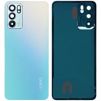 COPRIBATTERIA BACK COVER PER OPPO RENO 6 5G BLU