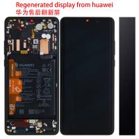 TOUCH SCREEN DISPLAY PER HUAWEI P30 PRO CON BATTERIA ORIGINALE RIGENERATO DA HUAWEI NERO