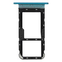 CARRELLO SIM TRAY PER MOTOROLA MOTO E7 PLUS XT2097 BLU