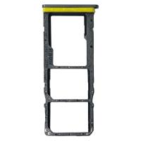 CARRELLO SIM TRAY PER REALME 10 4G RMX3630 NERO