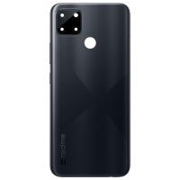 COPRIBATTERIA BACK COVER ORIGINALE SERVICE PACK PER REALME C21Y RMX3263 CON VETRO FOTOCAMERA NERO