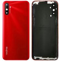 COPRIBATTERIA BACK COVER PER REALME C3 ROSSO