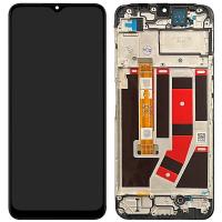 TOUCH SCREEN DISPLAY PER OPPO A57S 4G CPH2385 CON FRAME NERO