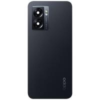 COPRIBATTERIA BACK COVER PER OPPO A77 5G CPH2339 CON VETRO FOTOCAMERA NERO