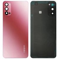 COPRIBATTERIA BACK COVER PER OPPO RENO 4 5G ROSSO