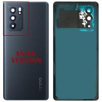 COPRIBATTERIA BACK COVER PER OPPO RENO 6 PRO 5G CON VETRO FOTOCAMERA NERO (ASIAN VERSION)