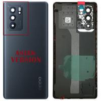 COPRIBATTERIA BACK COVER PER OPPO RENO 6 PRO 5G CON VETRO FOTOCAMERA ORIGINAL NERO (ASIAN VERSION)